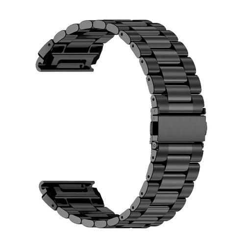 Correa acero premium Garmin Fenix 5s/6s (negro)