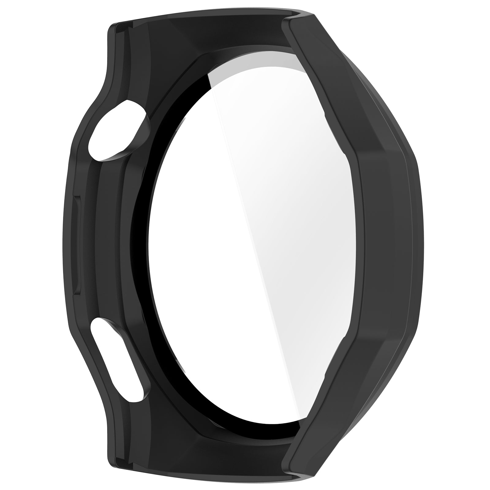 Funda dura con vidrio Huawei Watch GT 6 Pro (negro)