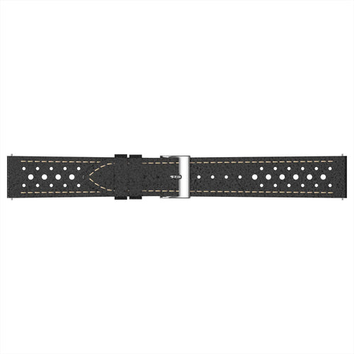 Correa cuero zephyr Huawei Watch 3 (Pro) (negro)