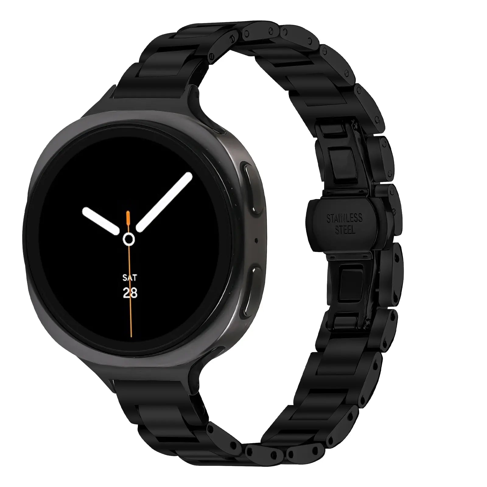 Correa acero delgada Samsung Galaxy Watch 9 - 44mm (negro)