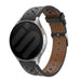 Amazfit Bip 3 Zephyr Leather Strap (Black)