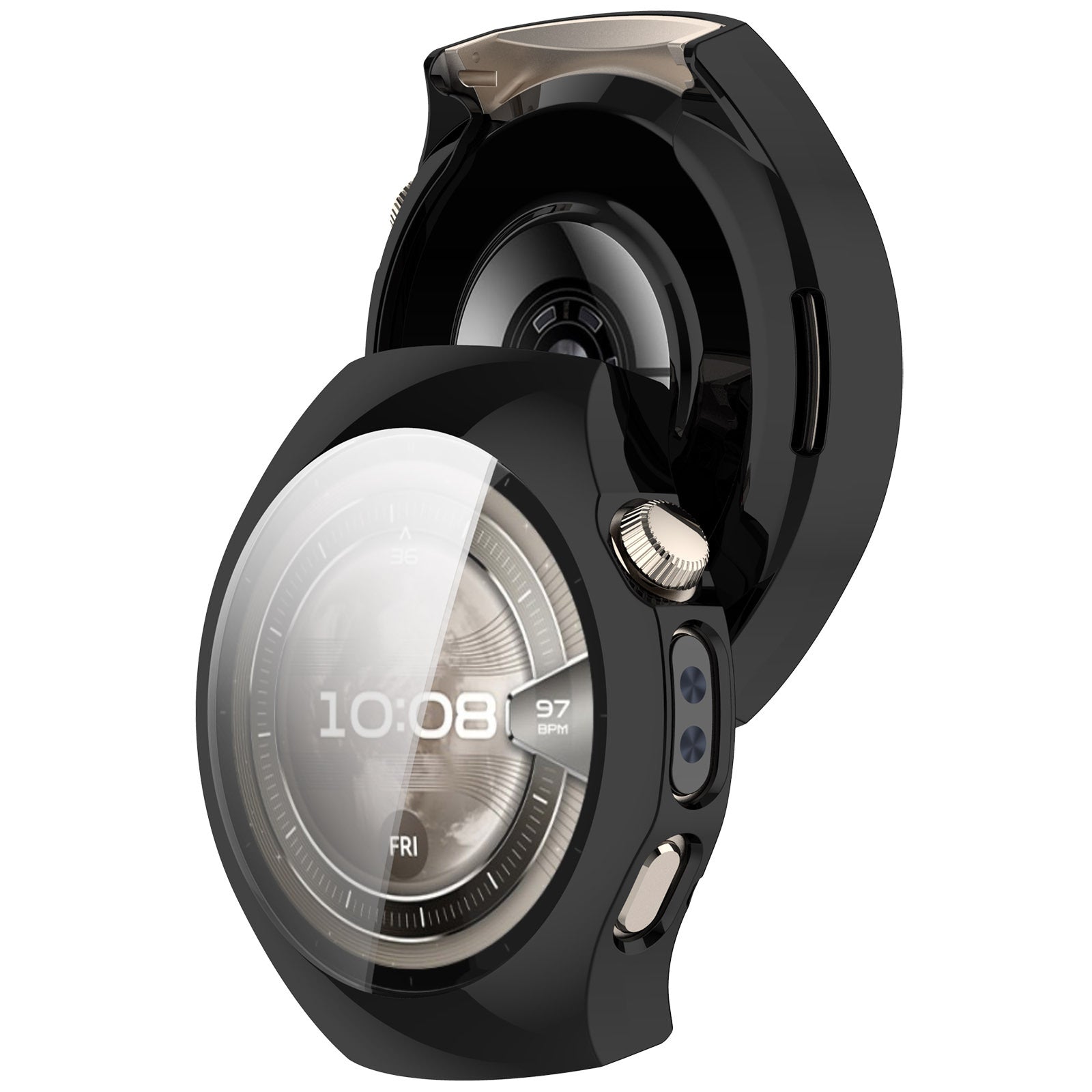 Huawei Watch 5 - 42mm TPU Case (Black)