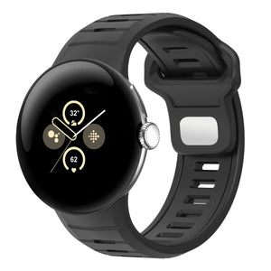 Google Pixel Watch 4 - 45mm Sport Duo Strap (Black)