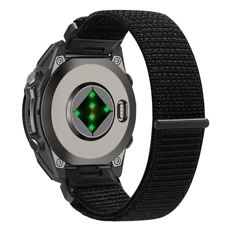 Correa nylon premium Garmin Descent MK3i - 43mm (negro)