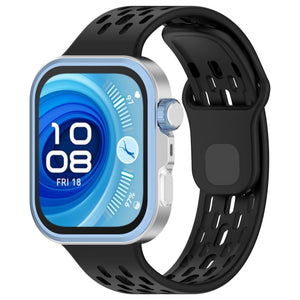 Correa air silicona Huawei Watch Fit 3 (negro)