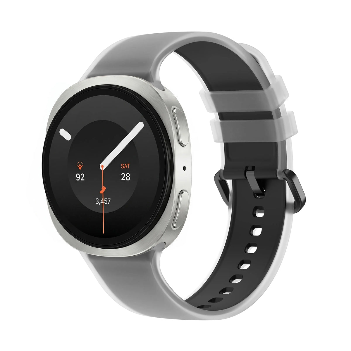 Correa silicona jelly Samsung Galaxy Watch 8 Classic (negro)