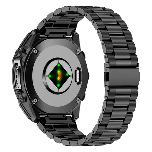 Correa acero premium Garmin Fenix 5s/6s (negro)