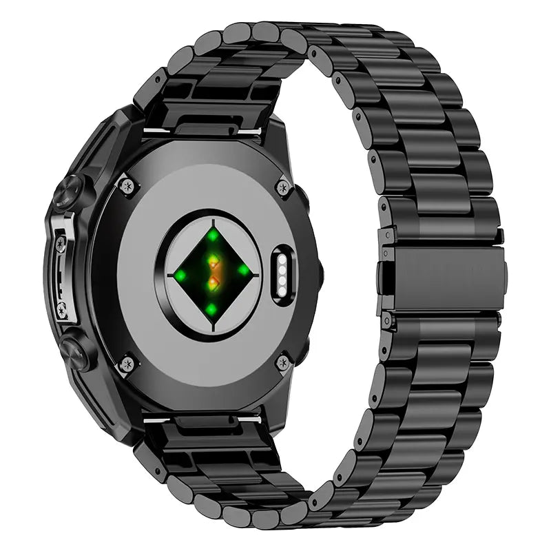 Correa acero premium Garmin Fenix 5s/6s (negro)