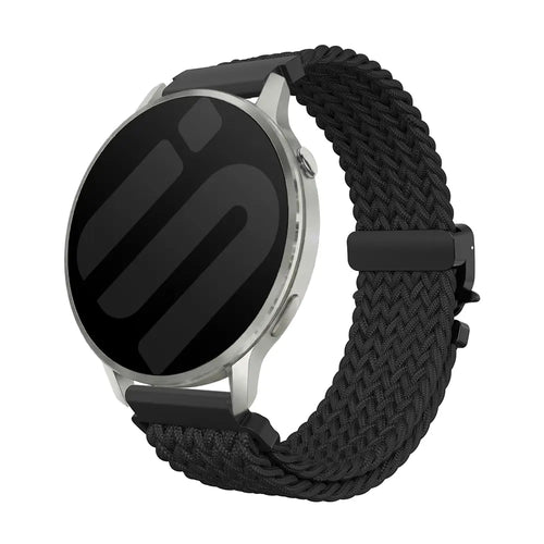 Correa trenzada con hebilla-P Garmin Forerunner 70 (negro)