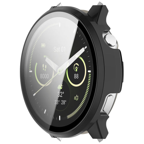 Funda dura con vidrio Garmin Venu 4 - 45mm (negro)