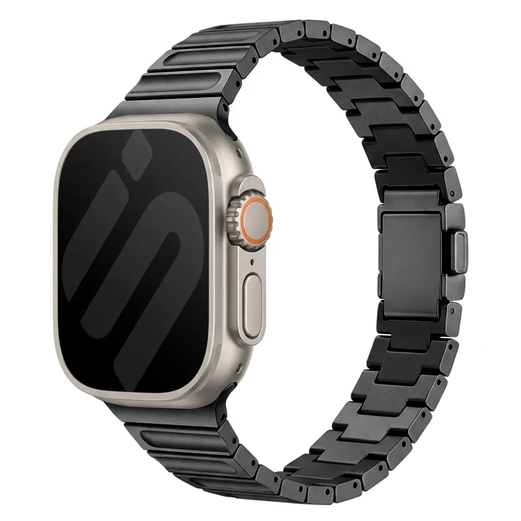 Apple Watch Magnetic Titanium Strap (Black)