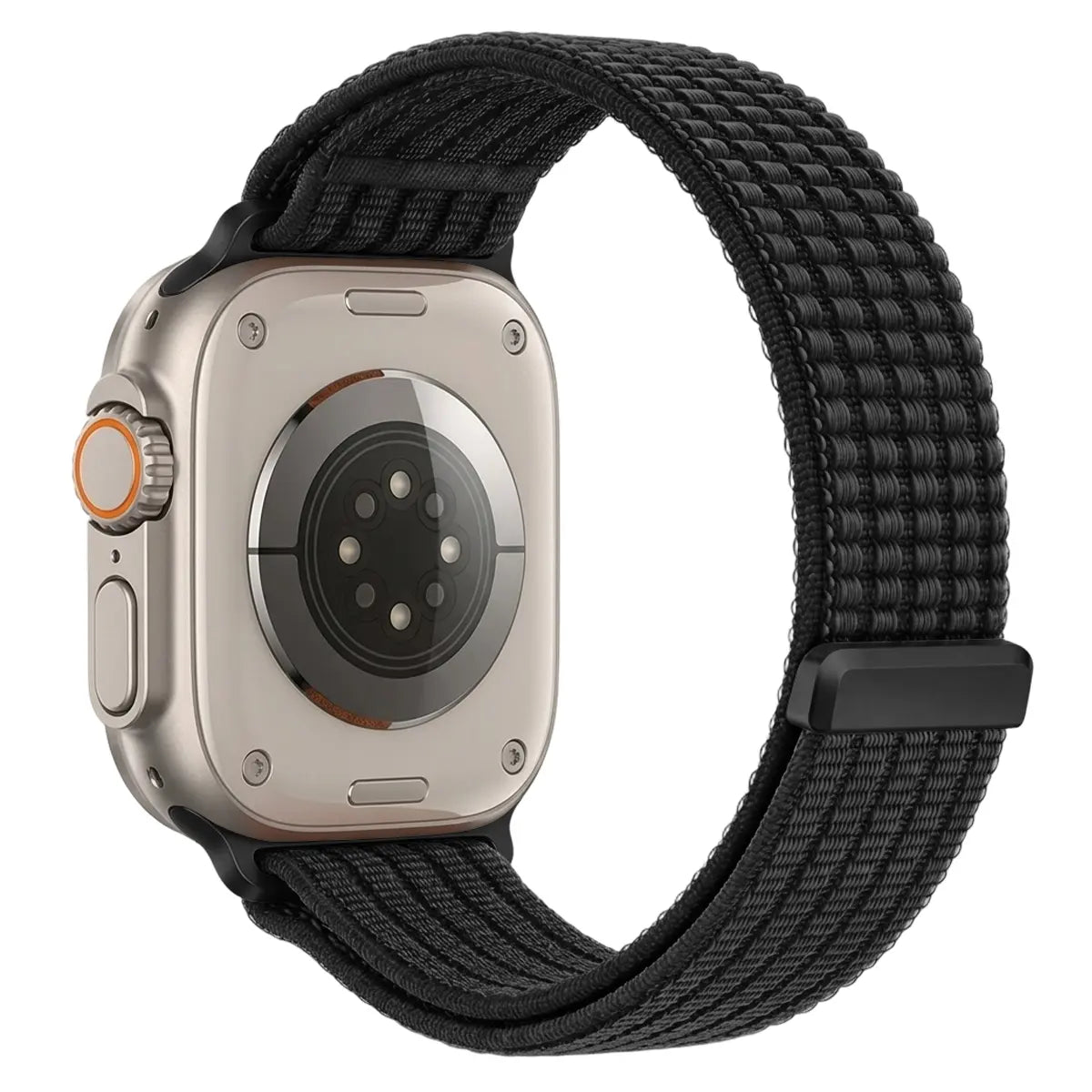 Apple Watch - Ultra Thin Nylon Strap (Black)
