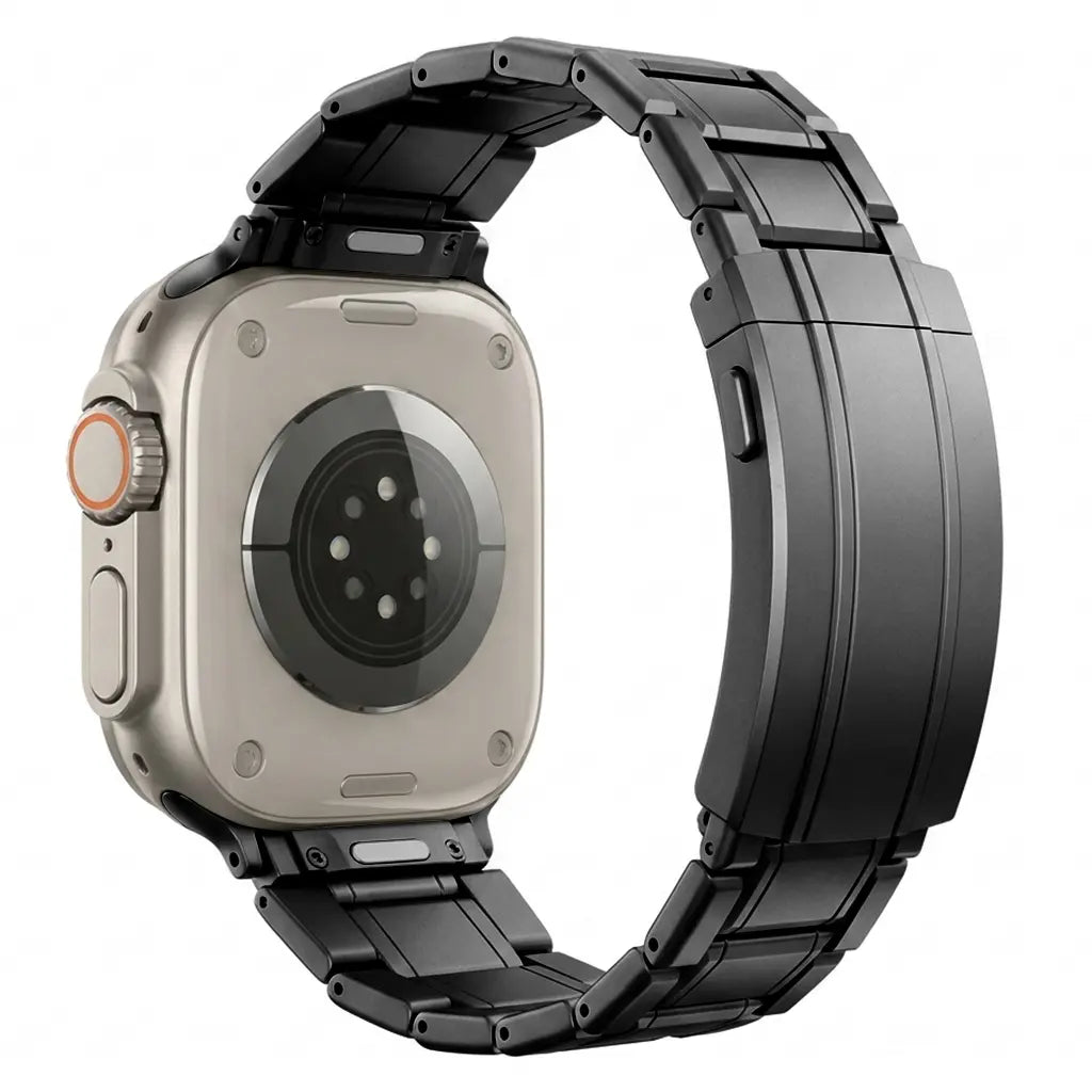 Correa titanio ajustable Apple Watch (negro)
