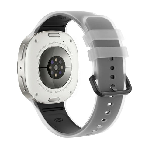 Correa silicona jelly Samsung Galaxy Watch 9 - 44mm (negro)