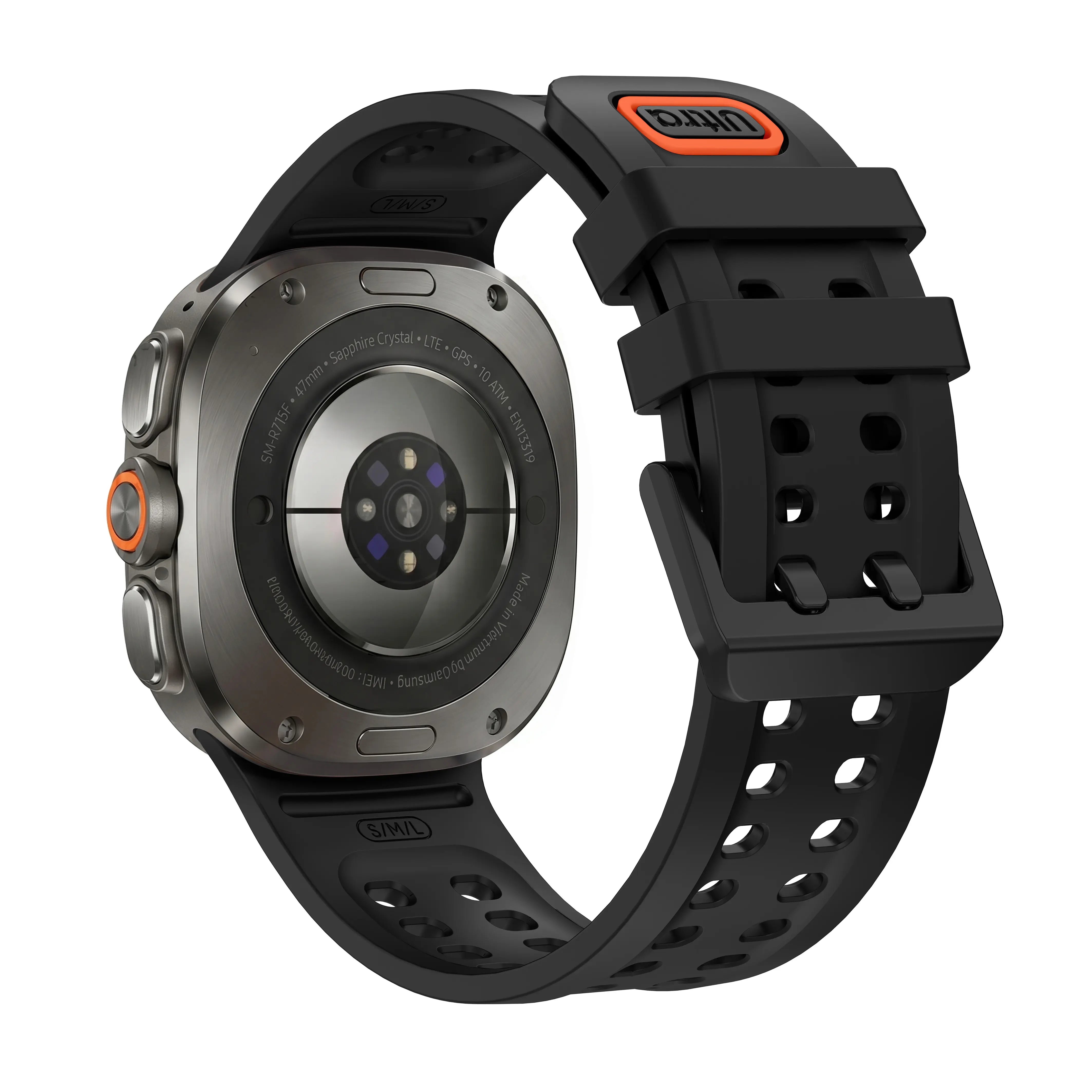 Correa silicona Samsung Galaxy Watch Ultra 2 (negro)