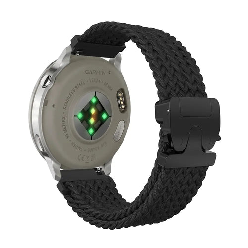 Correa trenzada con hebilla-P Garmin Forerunner 70 (negro)
