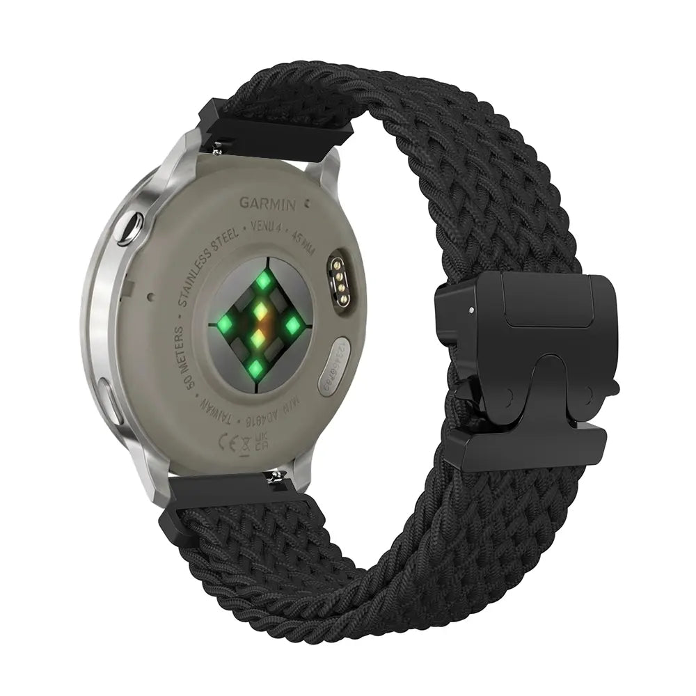 Correa trenzada con hebilla-P Garmin Forerunner 70 (negro)