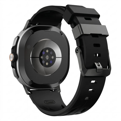 Correa silicona race Samsung Galaxy Watch 8 Classic (negro)