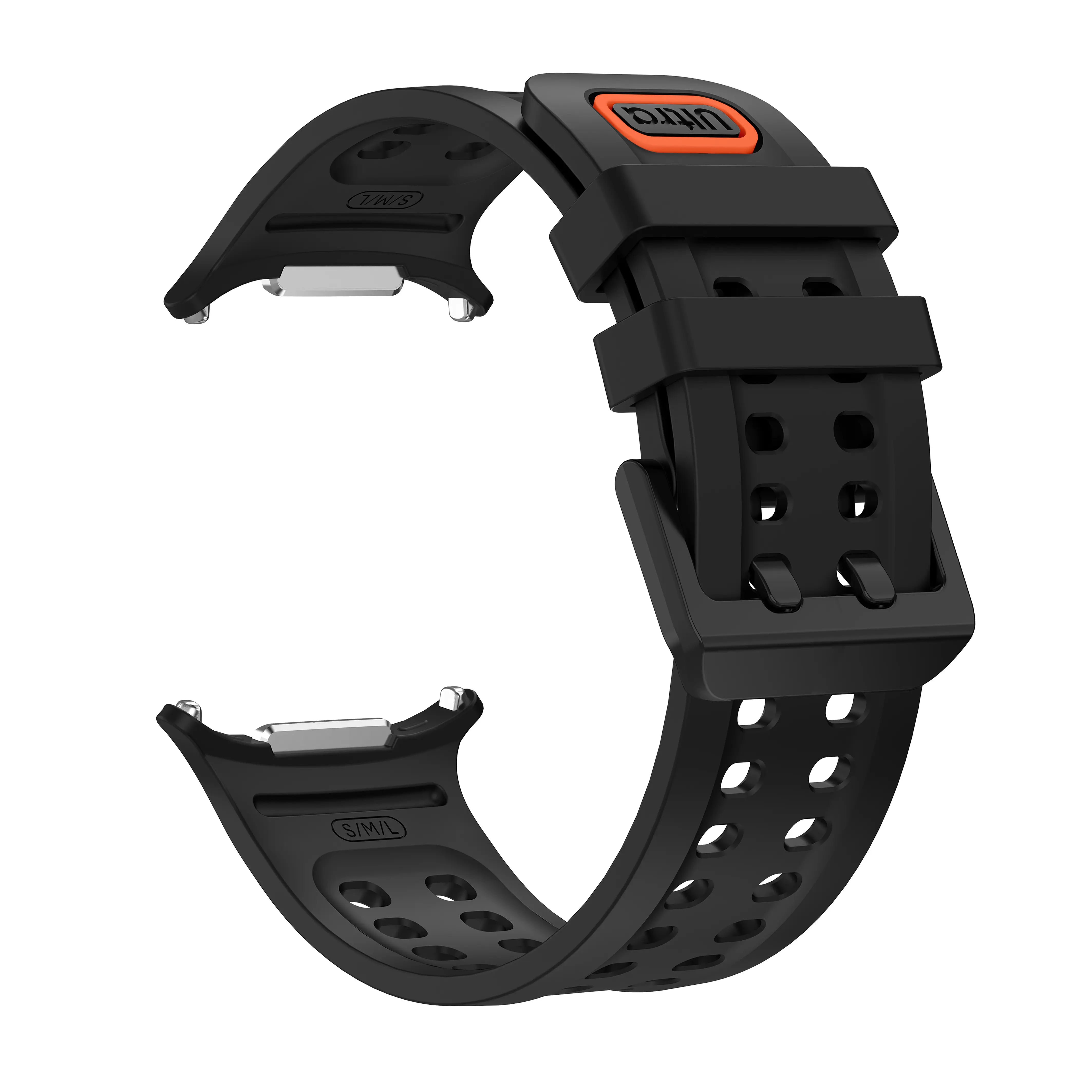 Correa silicona Samsung Galaxy Watch Ultra 2 (negro)