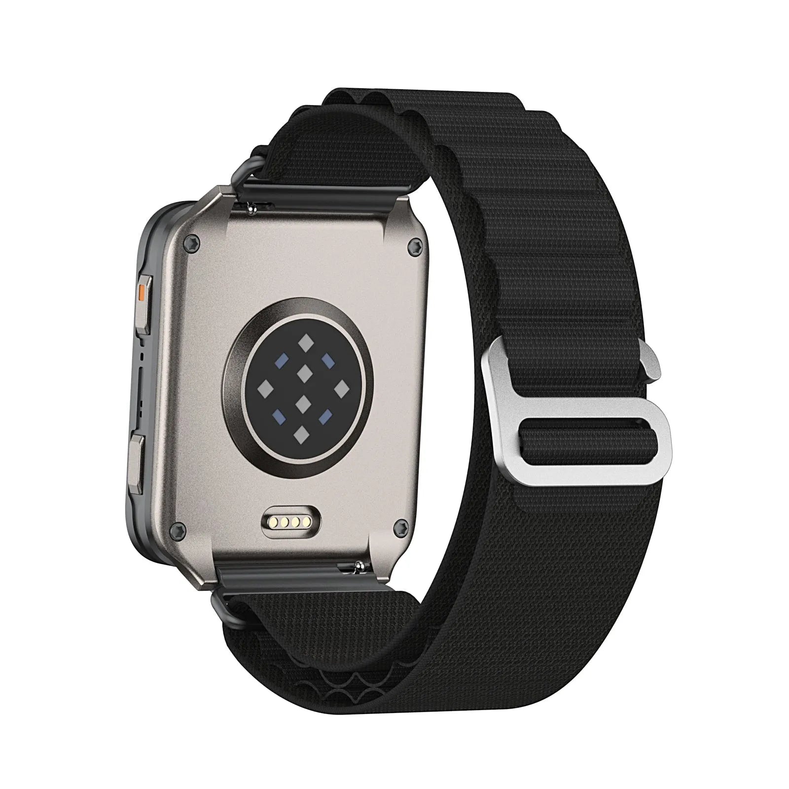 Correa nylon Alpine TicWatch Pro 5 Enduro (negro)