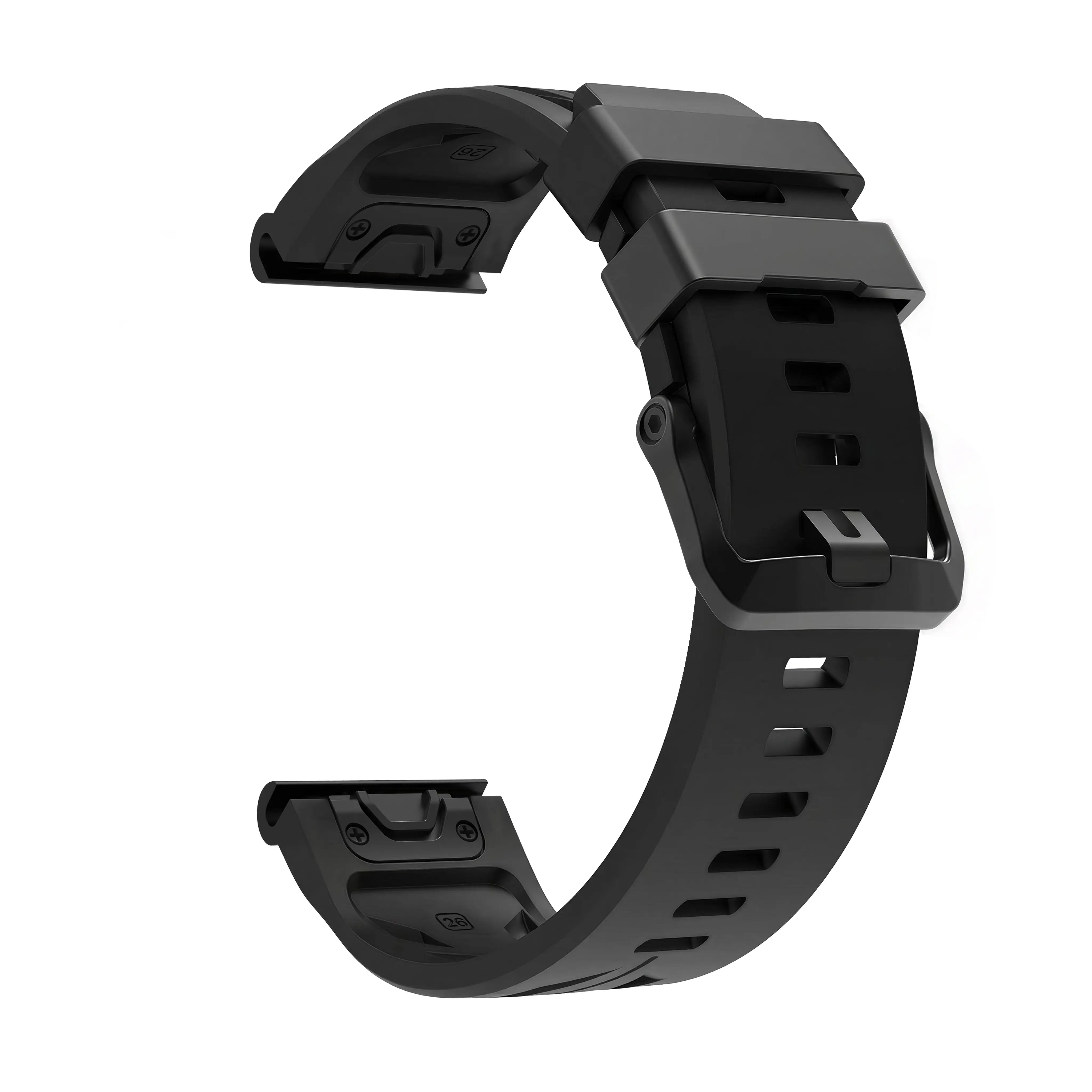 Correa silicona race Garmin Epix Pro (Gen 2) 51mm (negro)