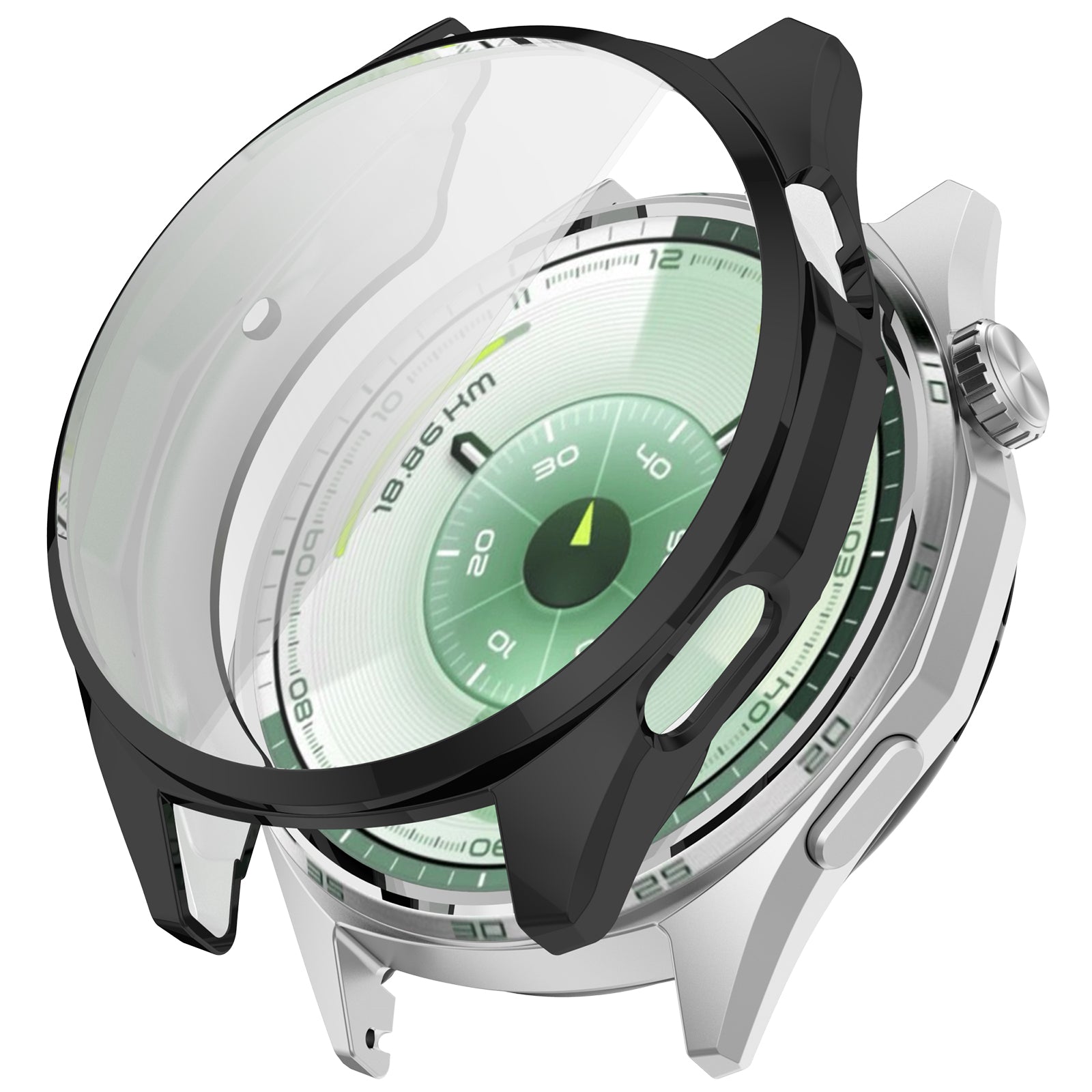 Funda TPU Huawei Watch GT 6 - 46mm (plateado)