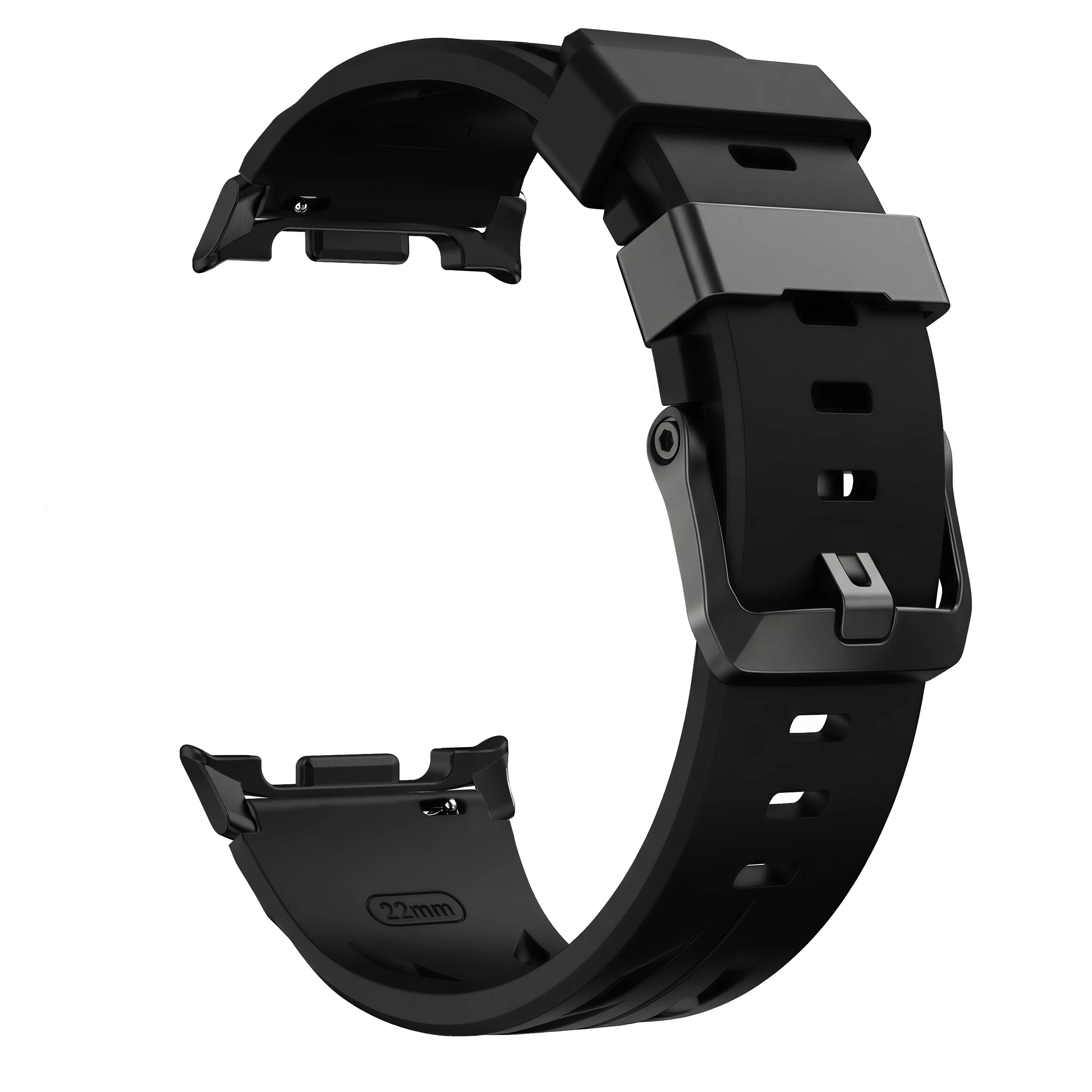Correa silicona race Samsung Galaxy Watch 8 Classic (negro)