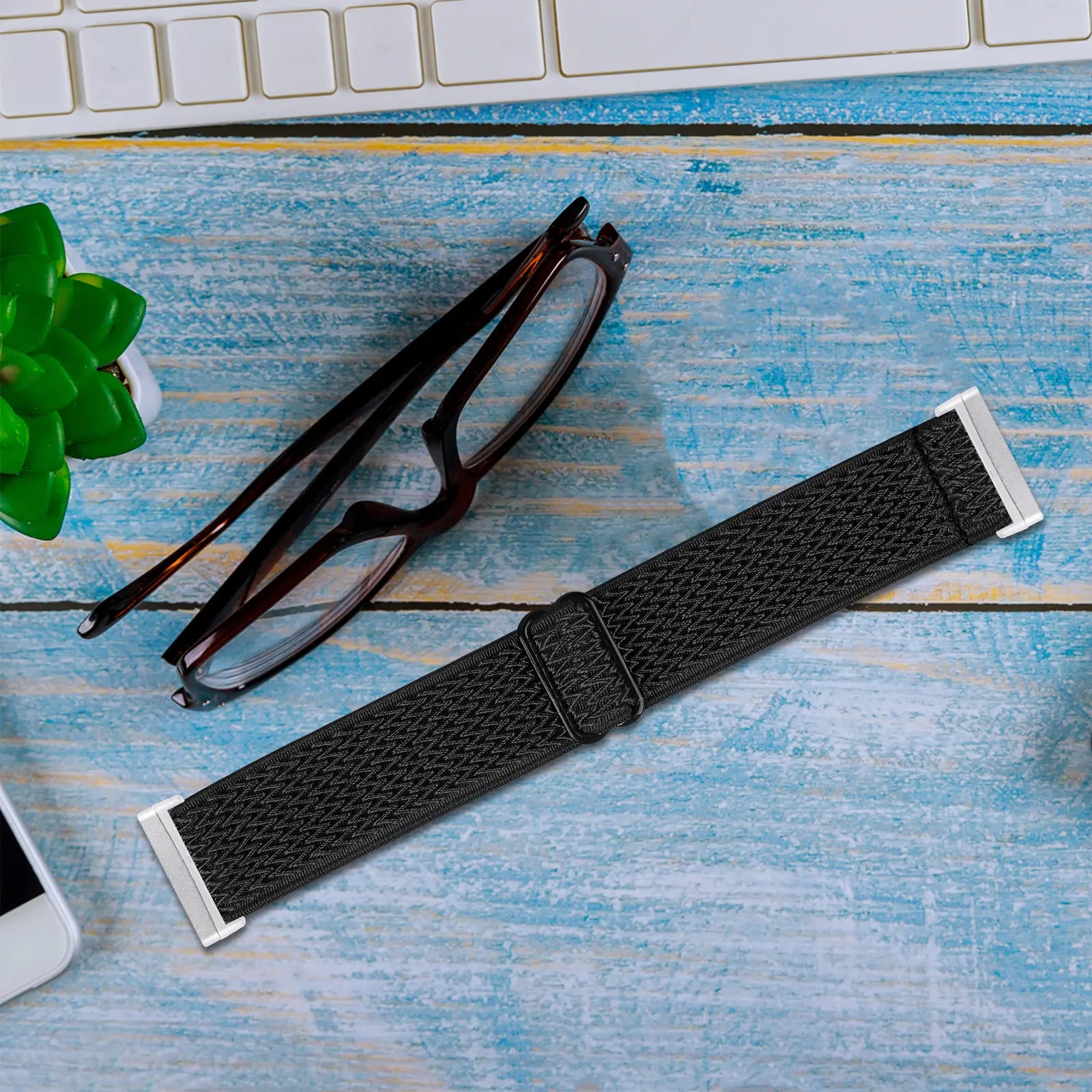 Fitbit Sense Elastic Strap (Black)