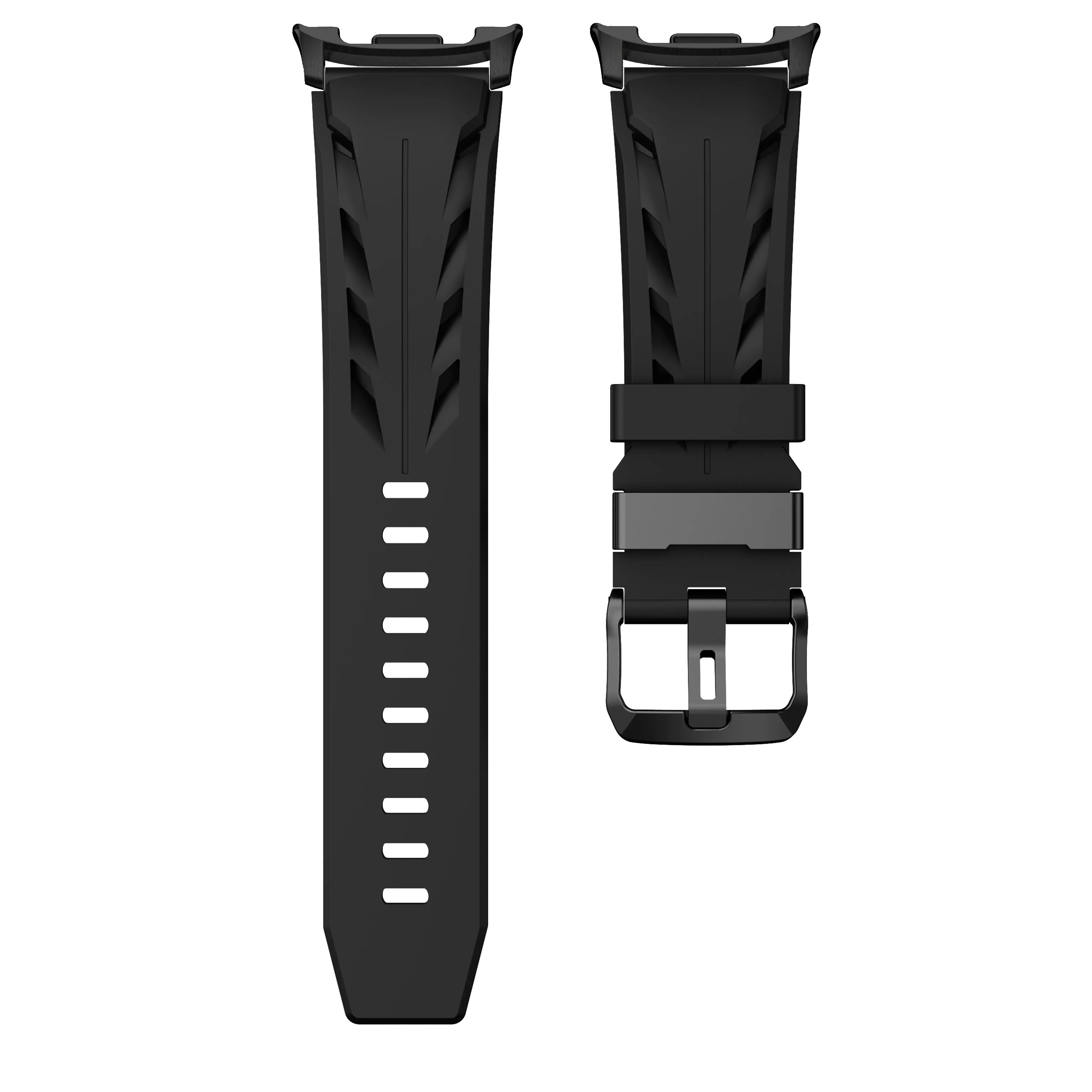 Correa silicona race Samsung Galaxy Watch 8 Classic (negro)