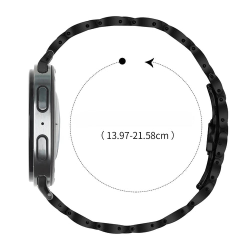 Correa acero delgada Samsung Galaxy Watch 8 Classic (negro)