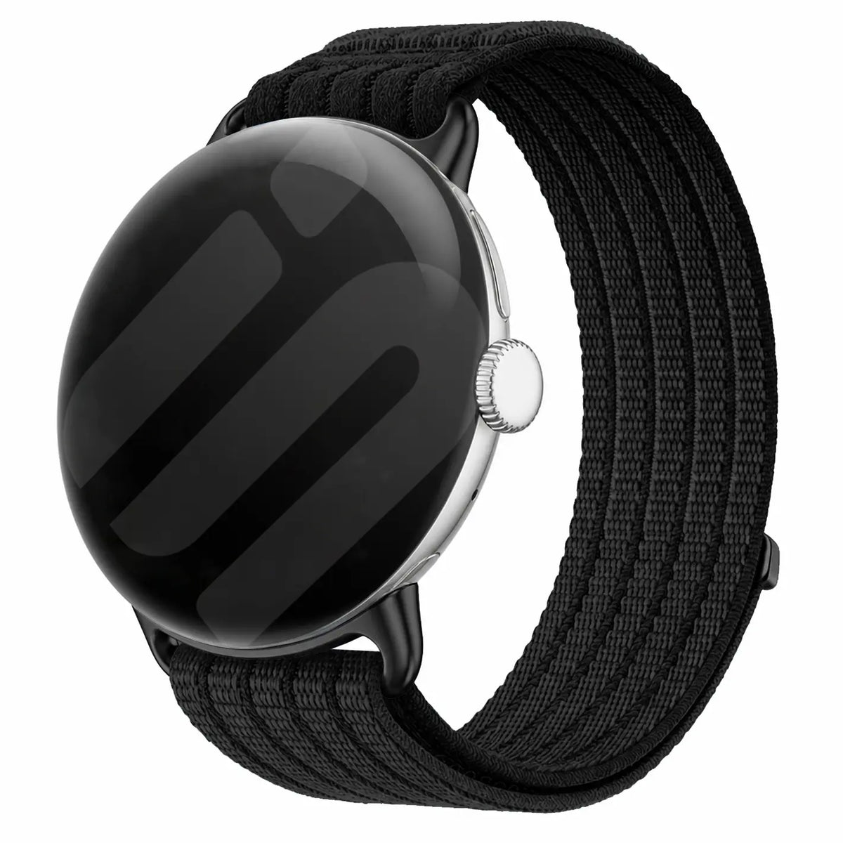 Google Pixel Watch 4 - 41mm Ultra Thin Nylon Strap (Black)