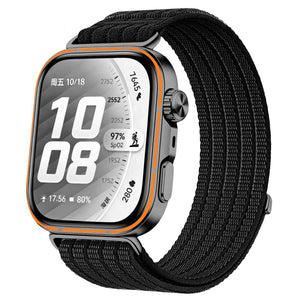 Huawei Watch Fit 4 Pro Ultra Thin Nylon Strap (Black)