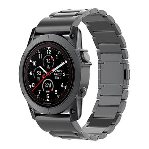 Correa titanio mágnetica Garmin Quatix 8 Pro - 47mm (negro)