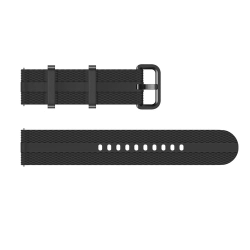 Huawei Watch GT 4 - 41mm Silicone Active Strap (Black/Light Pink)