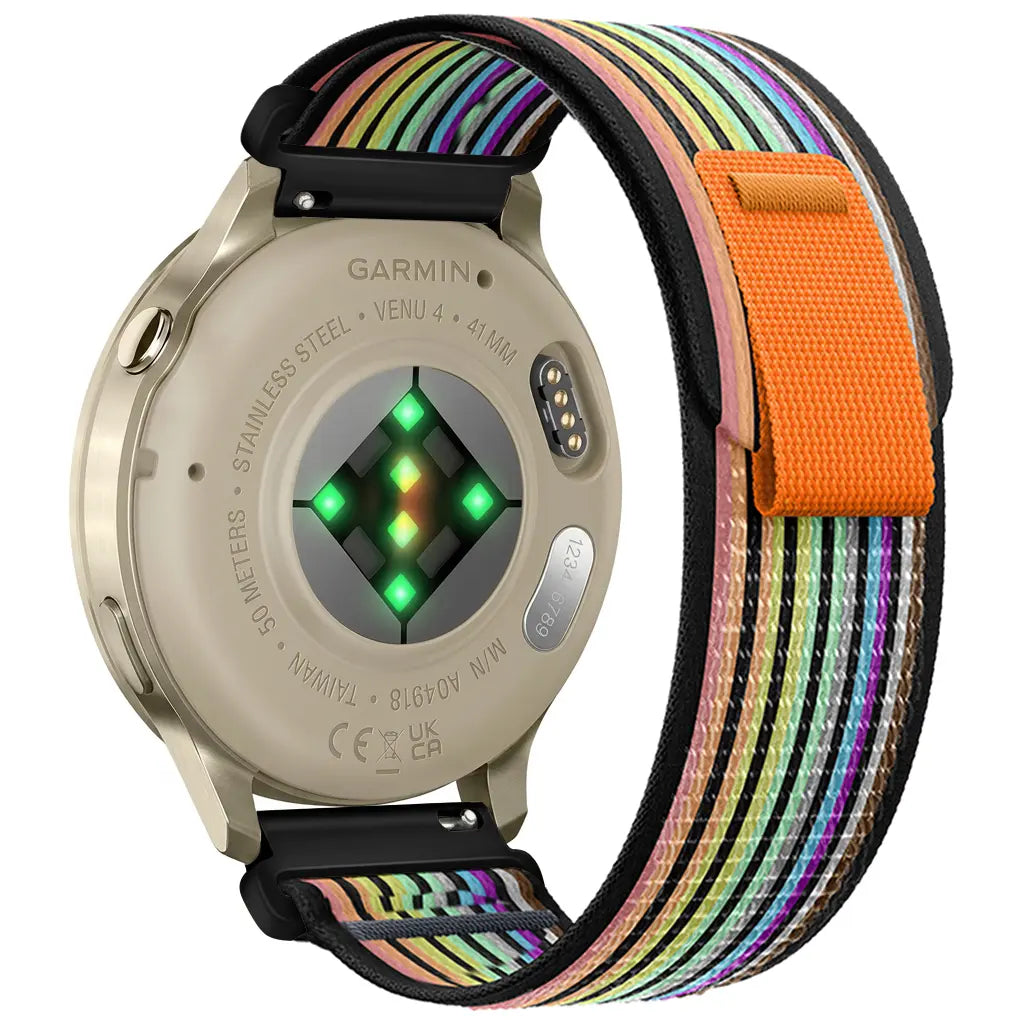 Garmin Bounce 2 Trail Nylon Strap (Black/Colourful)