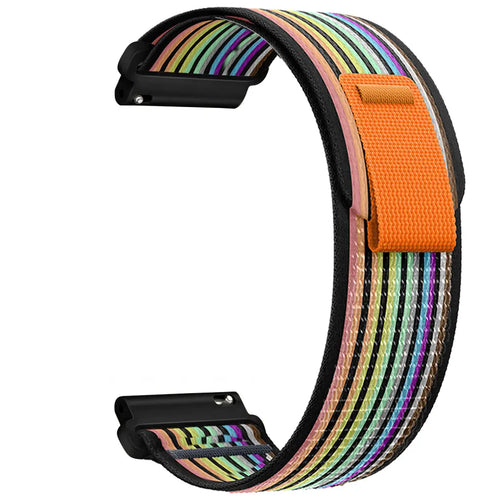 Polar Ignite Trail Nylon Strap (Black/Colourful)