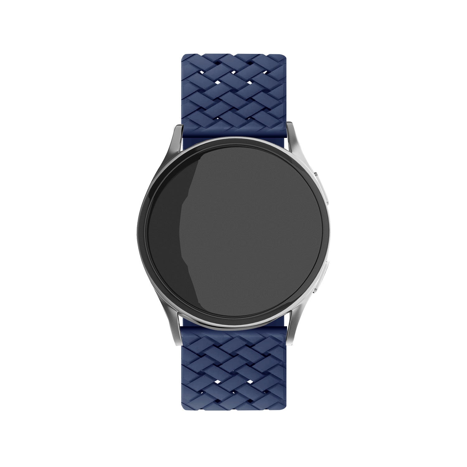 Correa silicona tejida Samsung Galaxy Watch Active (azul oscuro)