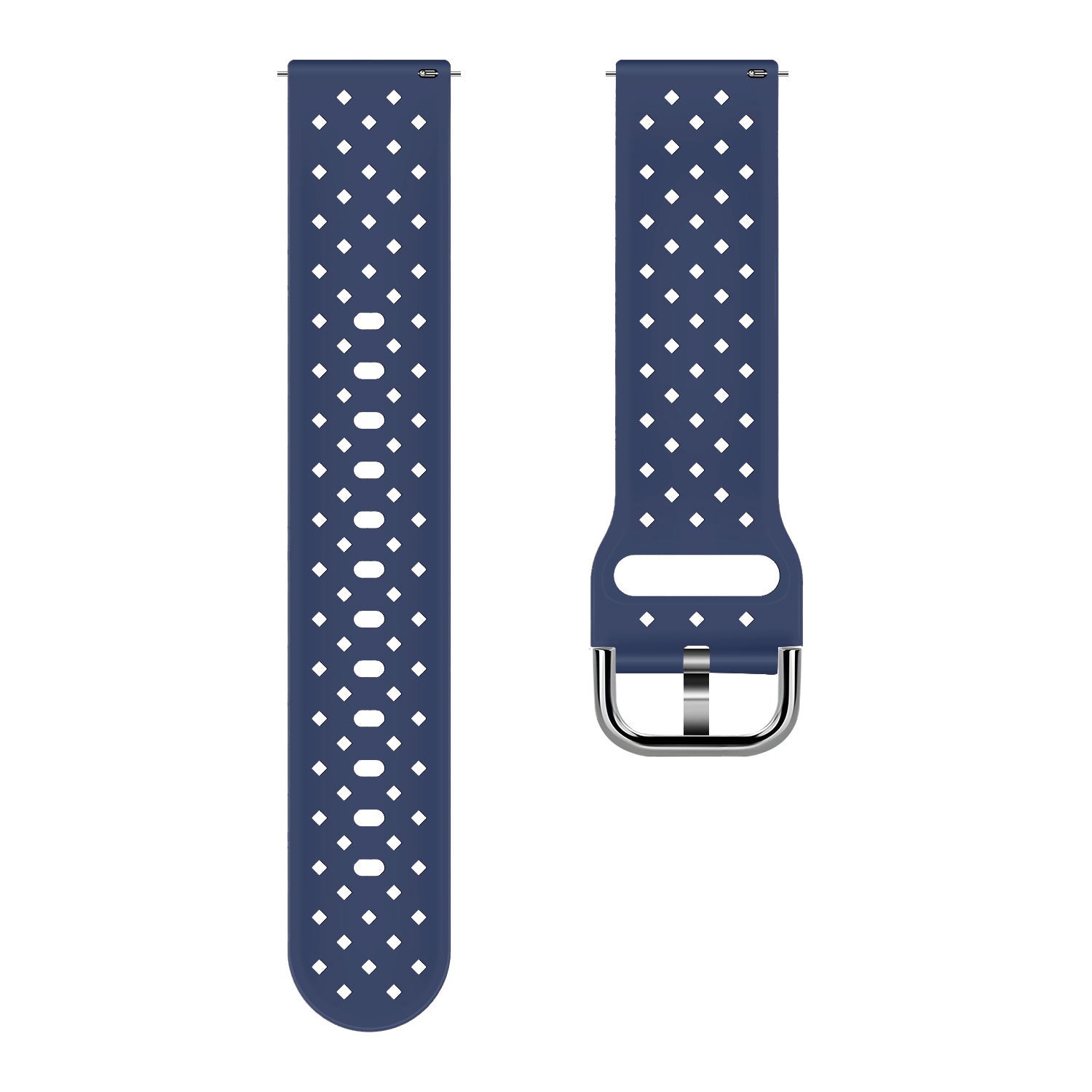 Samsung Galaxy Watch 5 40mm Woven Silicone Strap (Dark Blue)