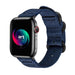 Correa nylon con hebilla Apple Watch (azul)