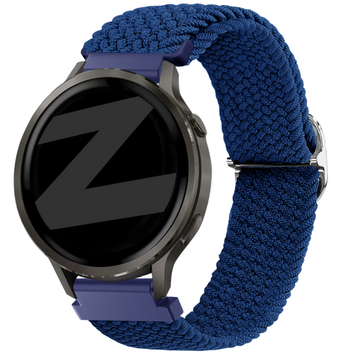 Bandz Correa trenzada ajustable Garmin Vivomove 3s (azul)