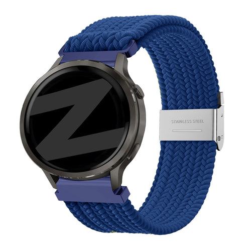 Bandz Garmin Venu 4 - 45mm Woven Nylon Strap (Blue)