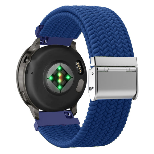 Bandz Garmin Venu 4 - 45mm Woven Nylon Strap (Blue)