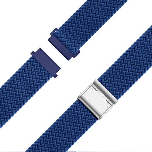 Bandz Garmin Venu 4 - 45mm Woven Nylon Strap (Blue)