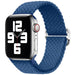 Correa nylon fruncido Apple Watch (azul)