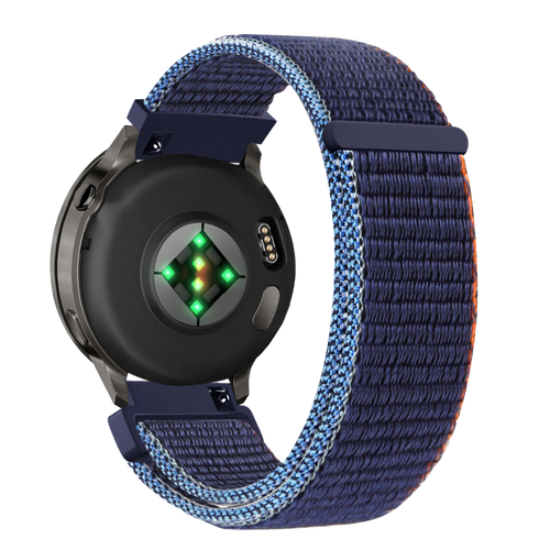 Bandz Garmin Approach S42 Nylon Loop Strap (Dark Blue Mix)