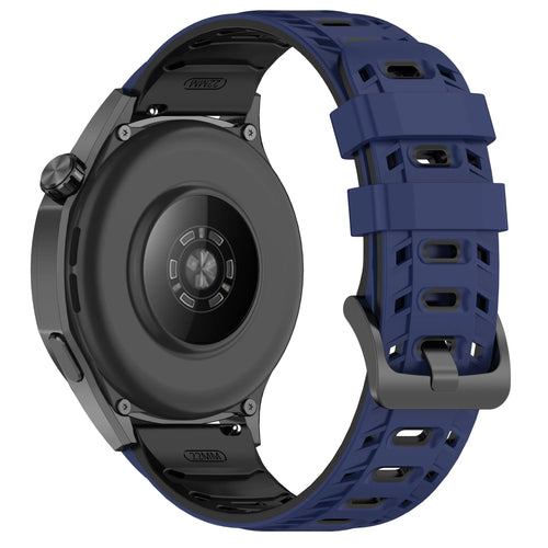 Correa deportiva Mecha Motorola Moto Watch - 47mm (azul oscuro/negro)