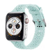 Correa silicona estampado Apple Watch (océano verde)