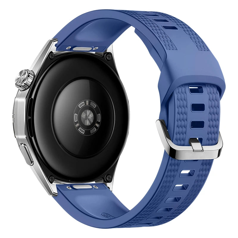 Suunto Run One Push Silicone Strap (Blue)