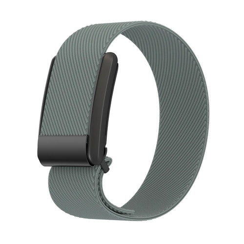Knitted Nylon Strap, grey-blue