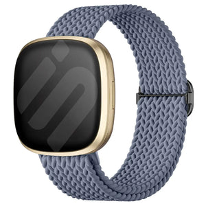 Correa tejido ajustable Fitbit Sense 2 (gris-azul)